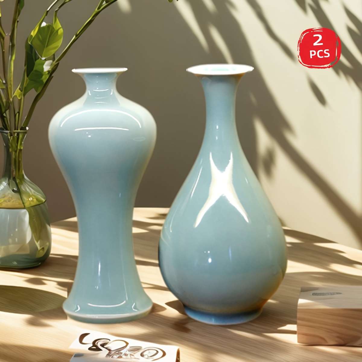 Vase Quantity 2Pcsbeauty Drunk Light Face