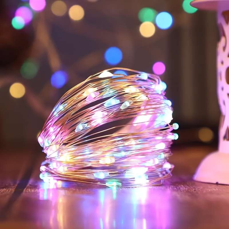 Christmas Lights Blue Size 5M 16.4Ft 50Leds
