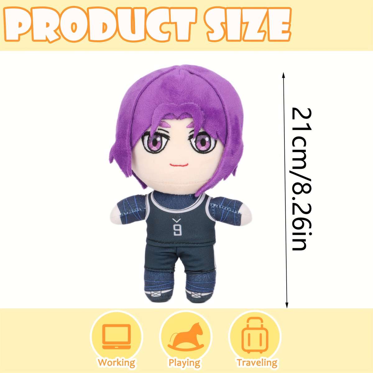 Plush Toyss Items Black Hair