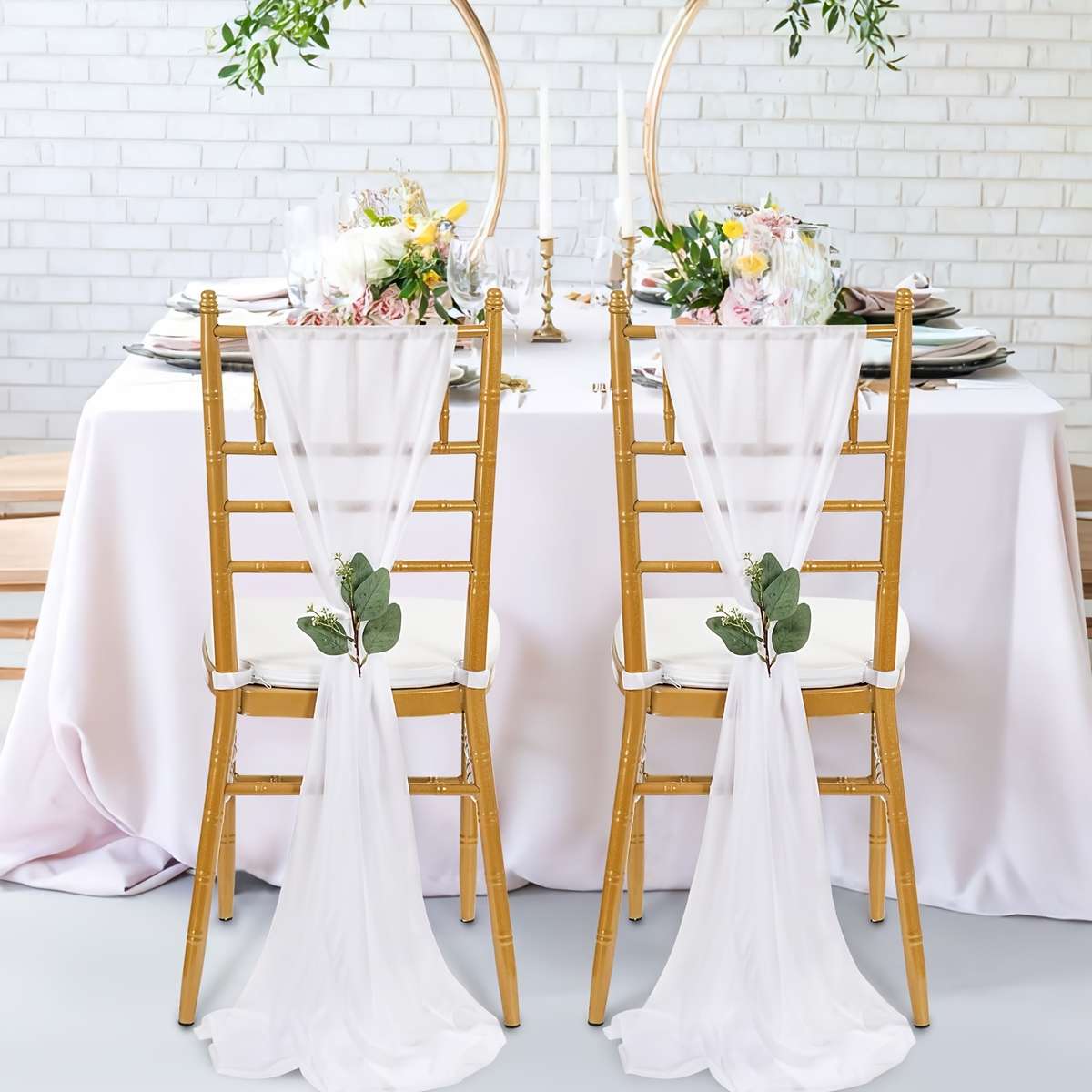 Wedding Supplies Color White