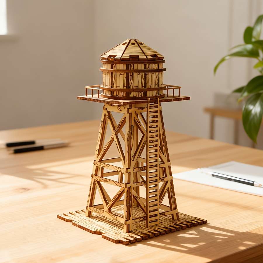 House Model Material Wooden