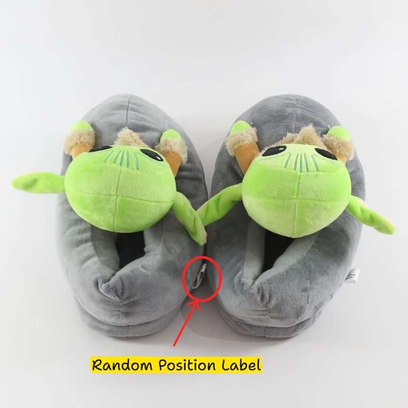 Cotton Slippers Color Grey Sizeuk 7