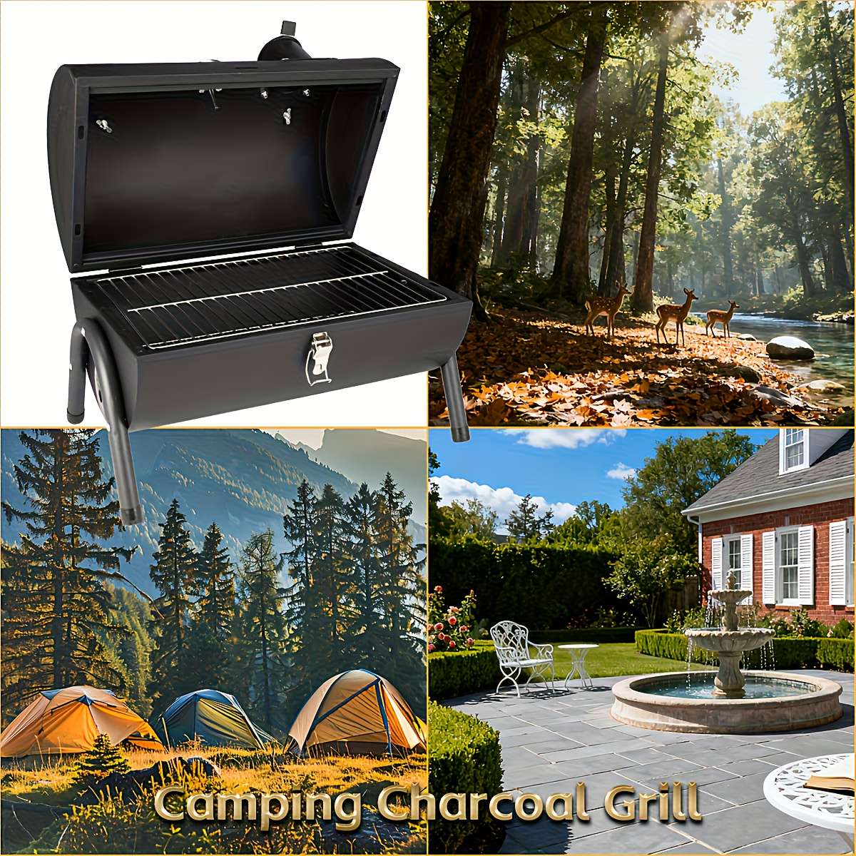 Barbecue Grill Size 42*29.5*29Cm