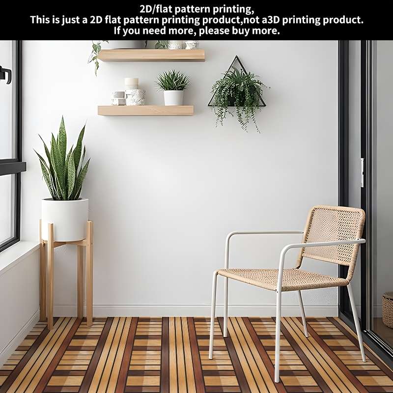 Self Adhesive Floor Stickers 11.8111.81 Inches 3030 Cm 10Pcs