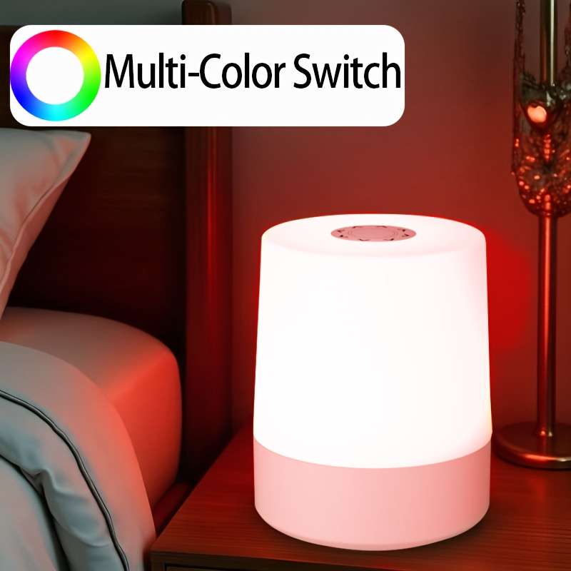 Desk Lamp Color 16 Colors  Touch Night Light  1 Piece