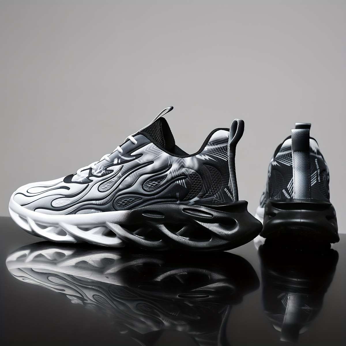 Sneakers Color White And Black Sizeuk 7