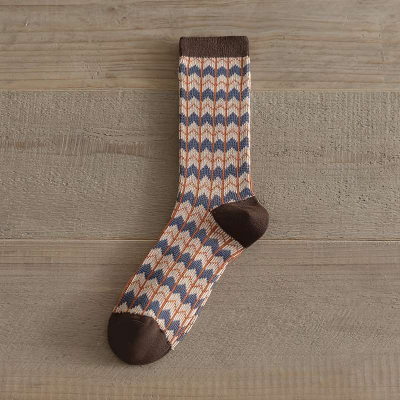 Women S Socks Quantity 5 Pairs Of Retro Socks