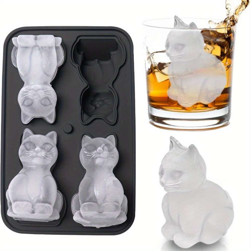Ice Molds Color Cat