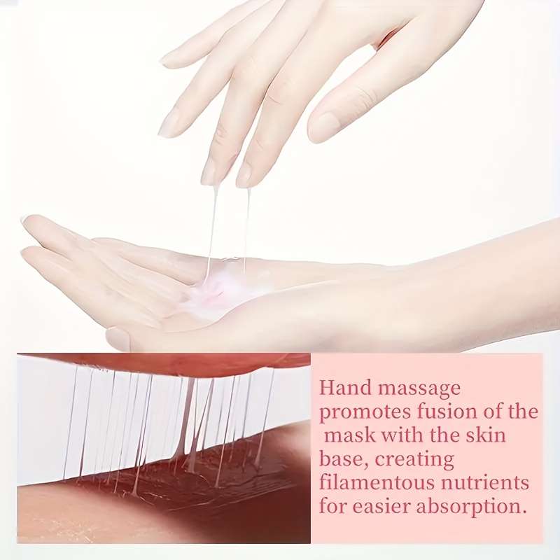 Facial Mask Items 5Pcs Peach Niacinamide Mask
