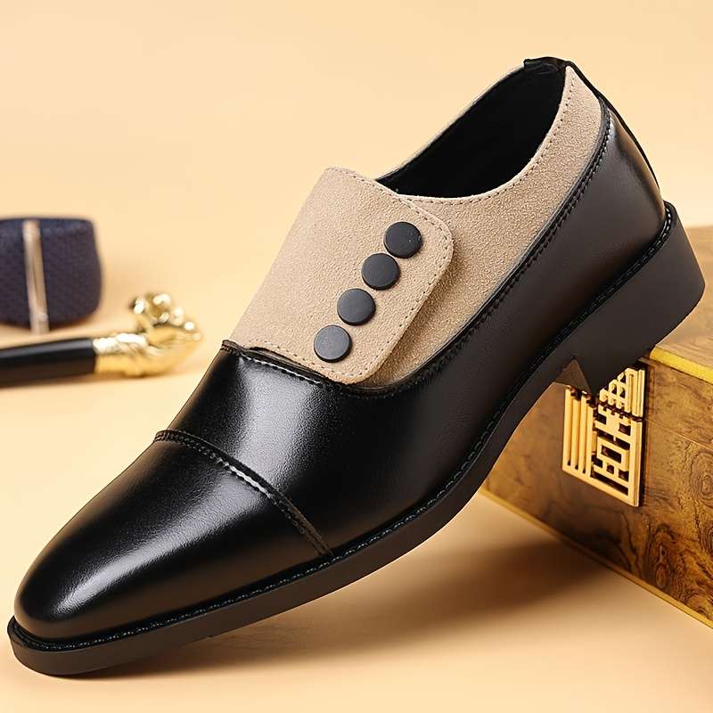 Mens Leather Shoes Color Khaki Sizeuk 10.5