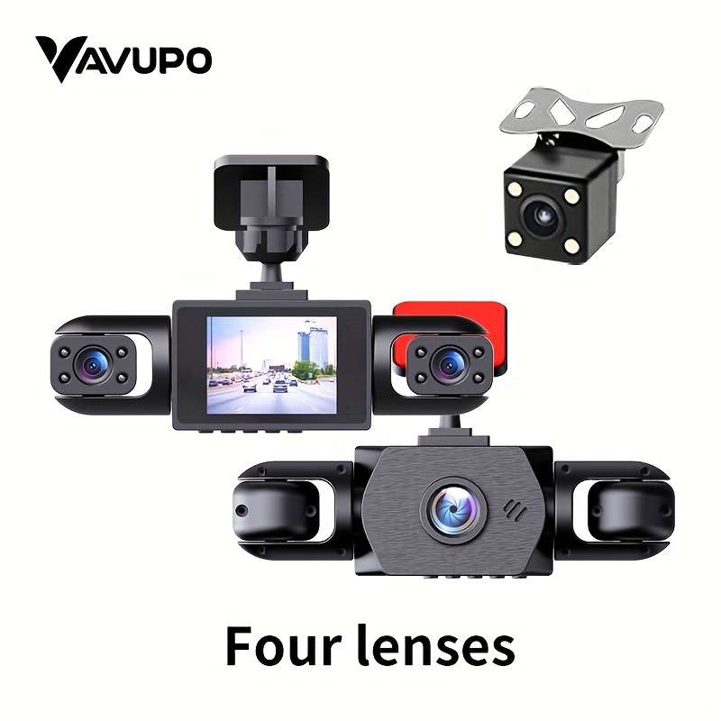 Dashcam Items 4 Channels Dash Camera Capacity32G Card