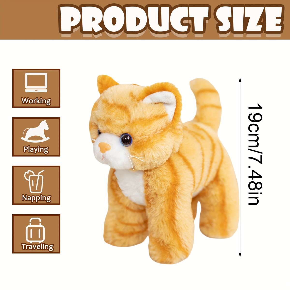 Plush Toys Color Orange