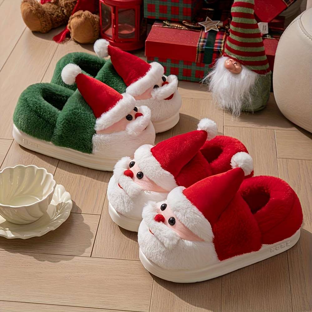 Cotton Slippers Color Red Sizeuk 6.5-7