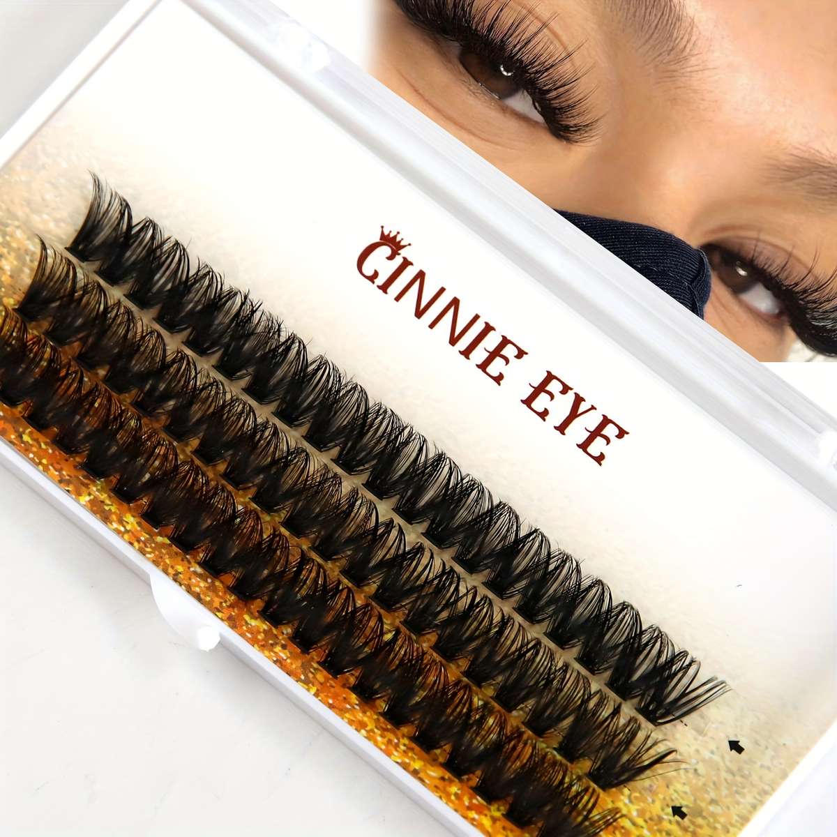 Ultimate Fluffy D Curl Lash Extensions Model Items 40d 007d 12mm