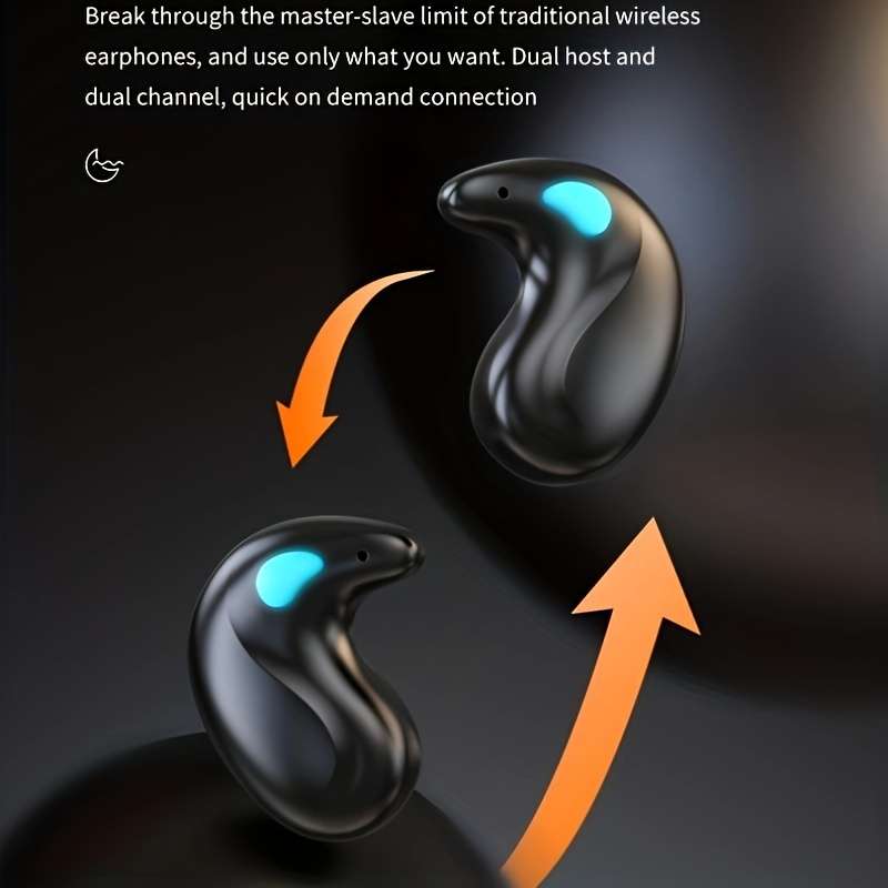 Rechargeable Wireless Earbuds Headphones Headset