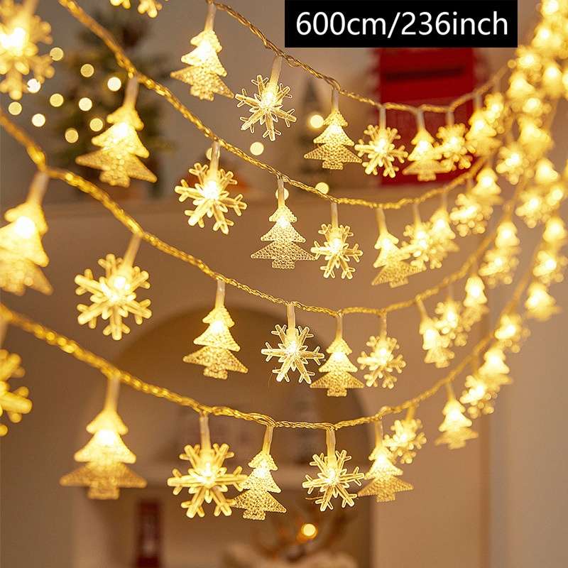 Christmas Lights 6M 16.68Ft Style Christmas Tree Add  Elk