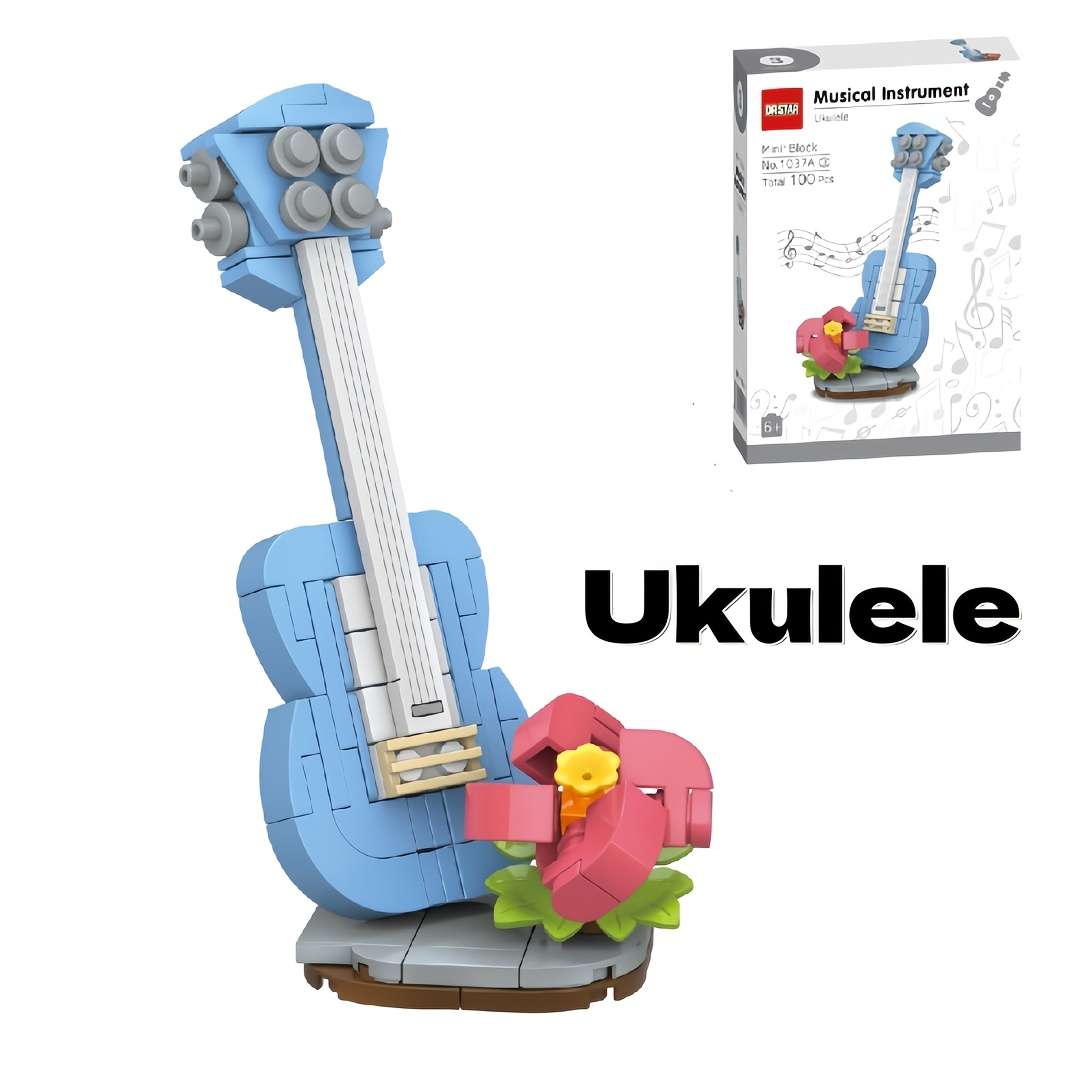 3D Puzzle Musical Instrument Model Style Electric Guitar