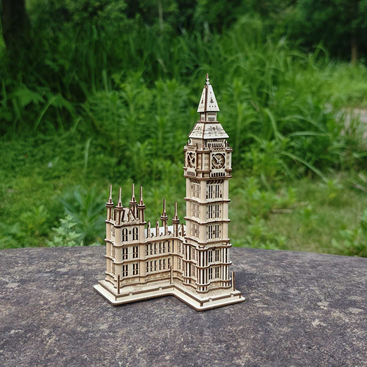 3D Building Model Puzzle Set Style Bell Tower