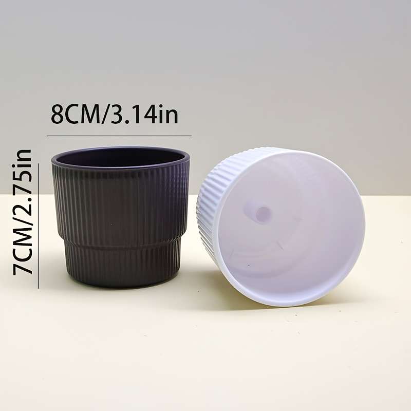 Flowerpot Quantity 2 Black