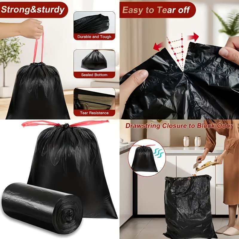 Trash Bagblackquantity200Pcs