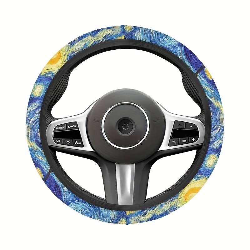 Car Steering Wheel Cover Vincent Oil Painting