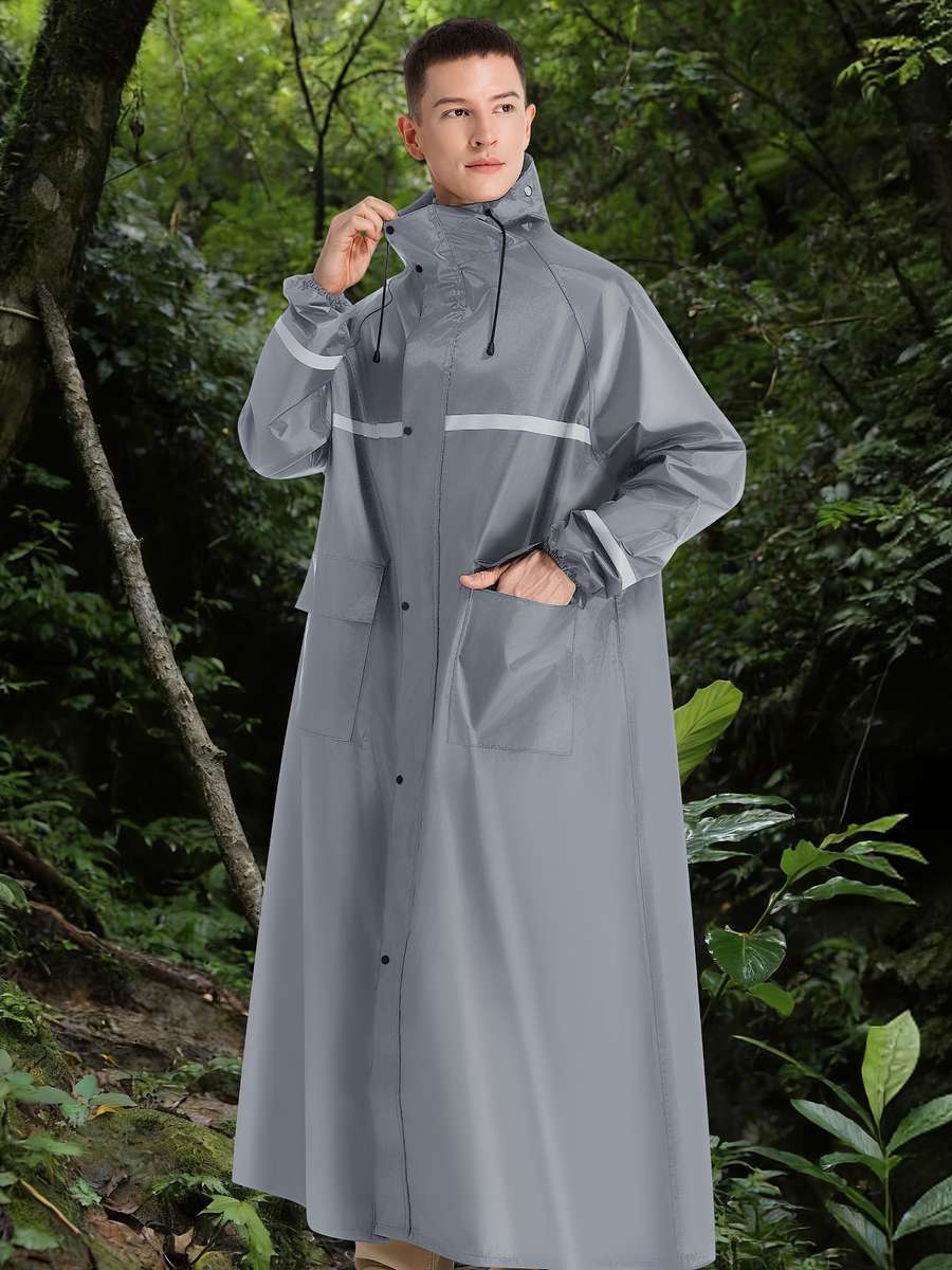 Raincoat Grey Size Uk M