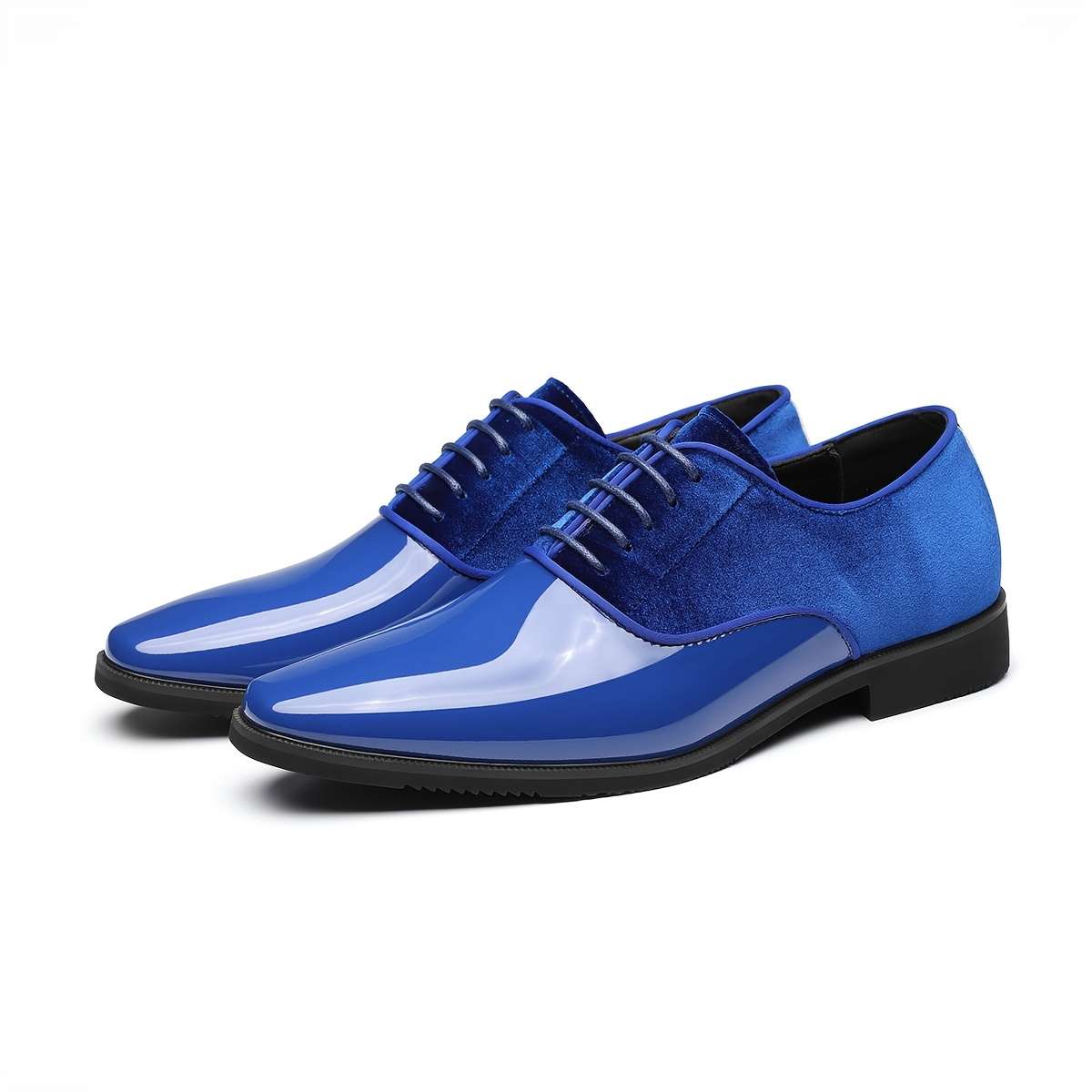 Mens Leather Shoes Color Blue Sizeuk 10