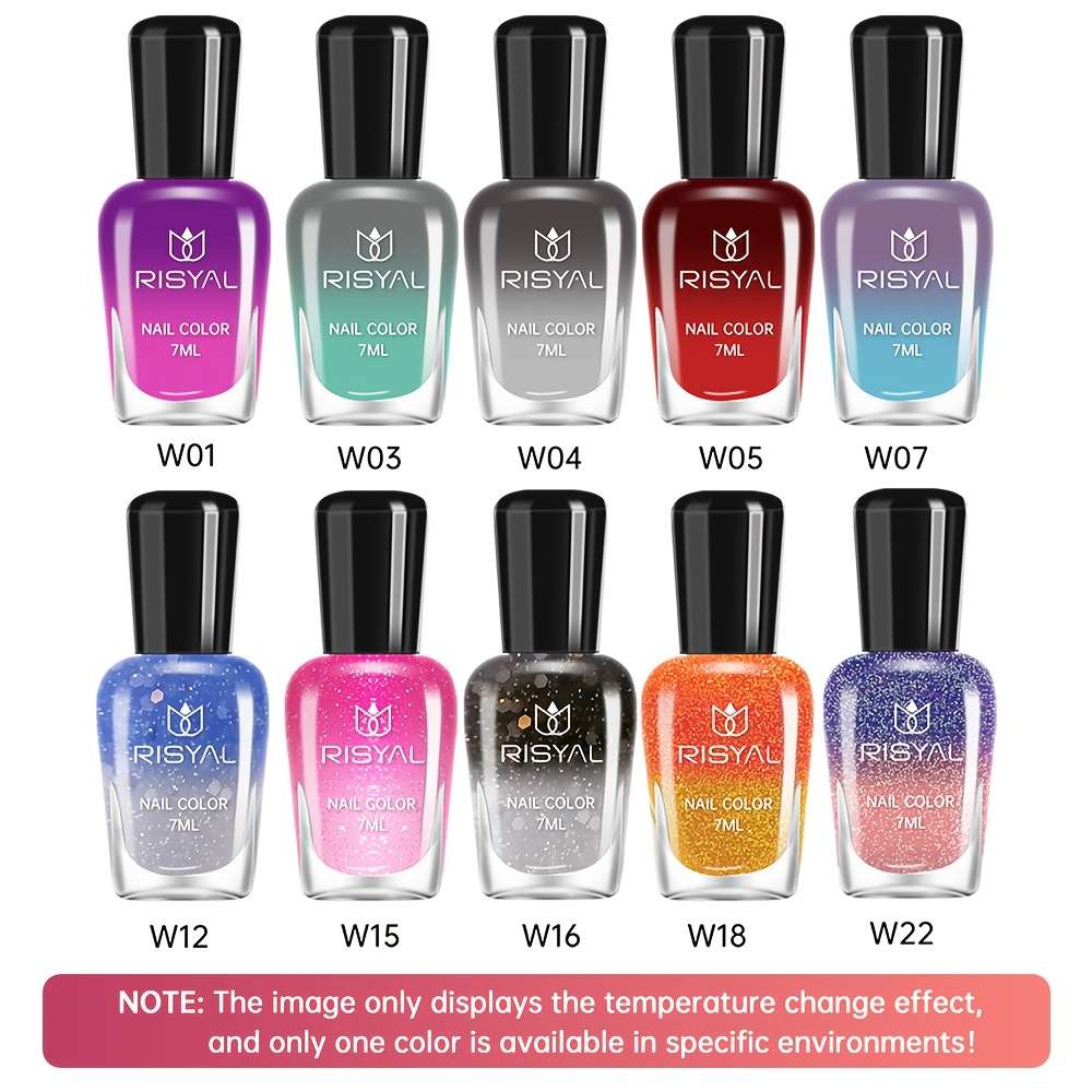 Nail Polish Color Mixed Color