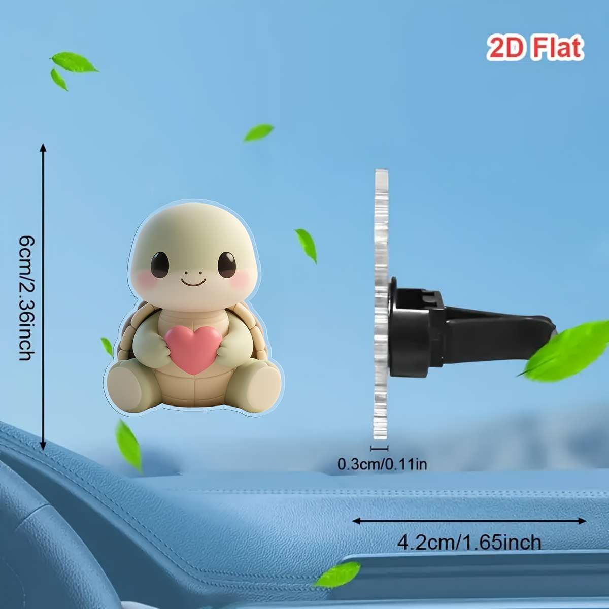Car Interior Decor Style 1 Love Turtle