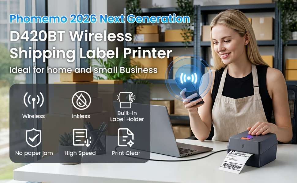Printer Model Gray Printer  1 Roll Of 10.16X15.24Cm Thermal Labels
