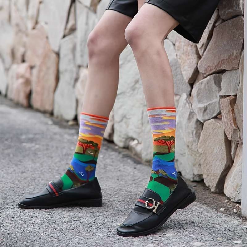Women S Socks Color 4 Pairs Of Random Mixed Colors