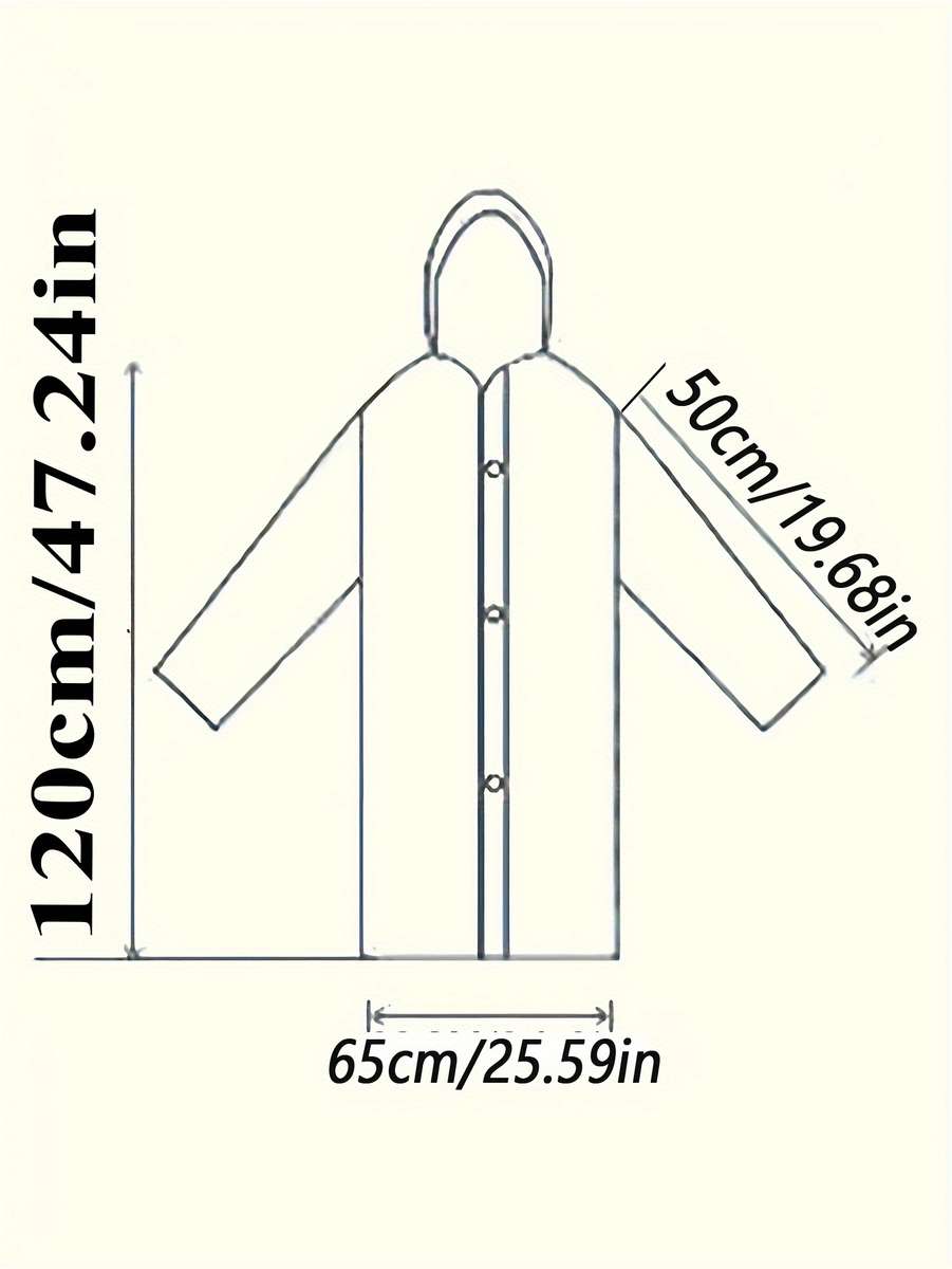 Raincoat Grey Size Onesize