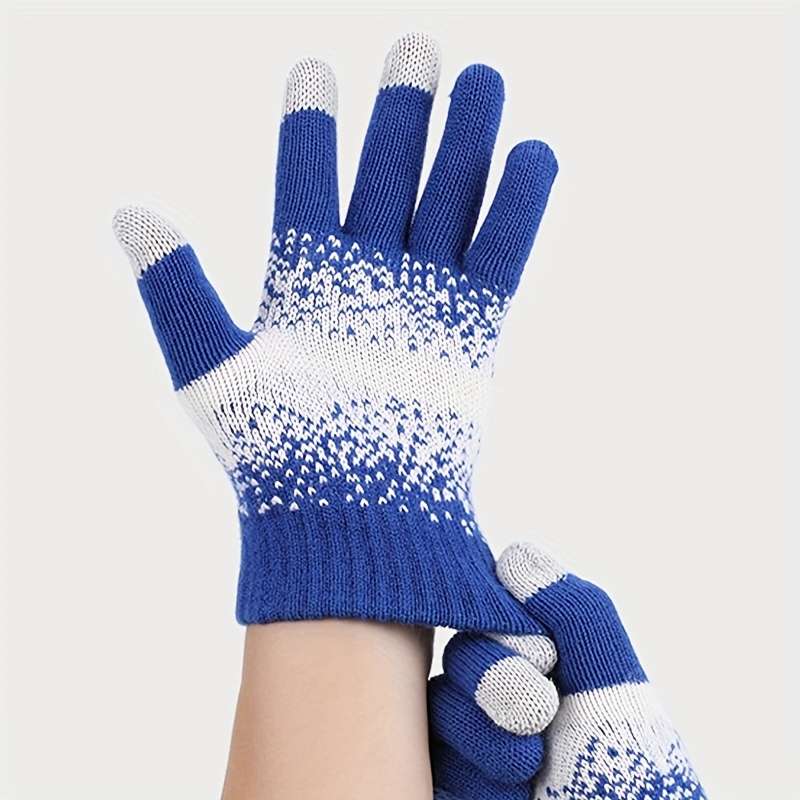 Gloves Color Navy Blue