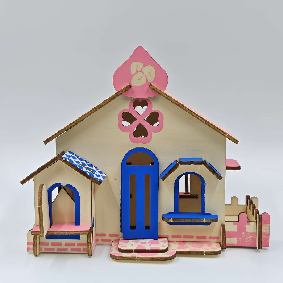 Building Toy Architectural Model Toy Set Items Chocolate House