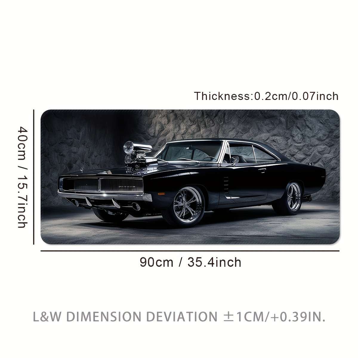 Mouse Pad Size 31.5X11.8Inches