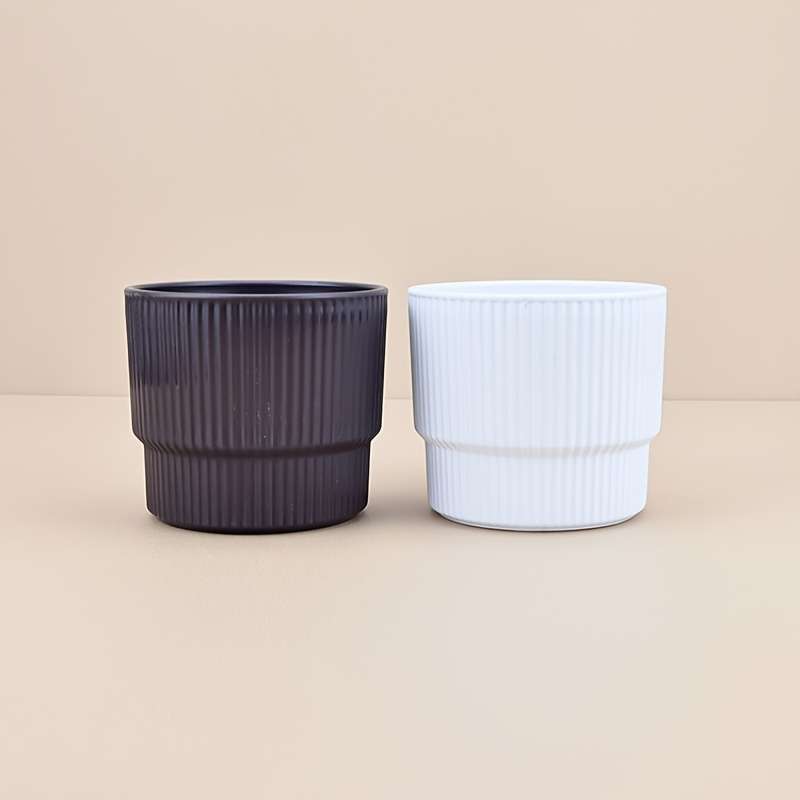Flowerpot Quantity 2 Black