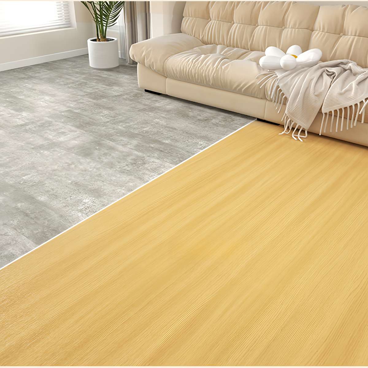 Self Adhesive Floor Stickers Qz 5 2 Rolls