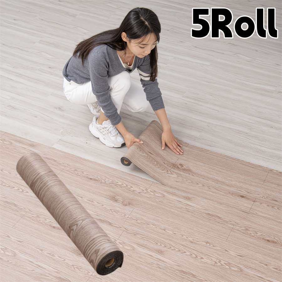 Self Adhesive Floor Stickers Medium Cool Gray 5Roll