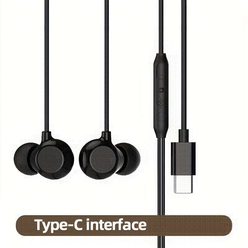 Wired Headphones White Model 3.5Mm Round Jack