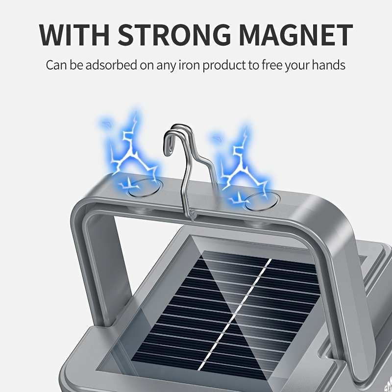 Solar Emergency Lights Model Ly8281A Gray