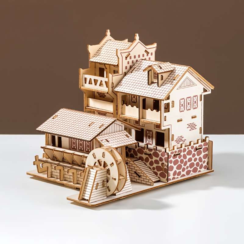 Building Toy Architectural Model Toy Set Items Fenghuang Ancient Town