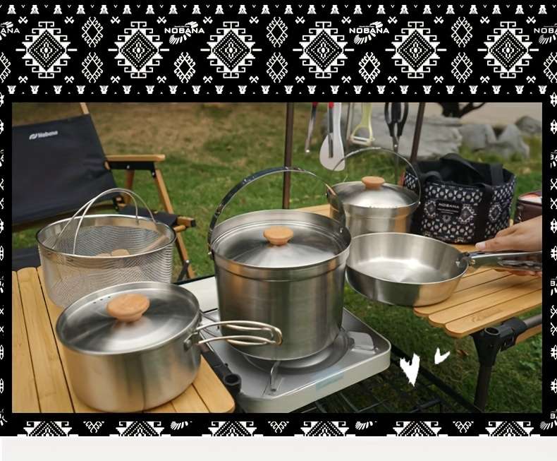 Luxury Stainless Steel Cookware Set Cooking Ware Dining Room