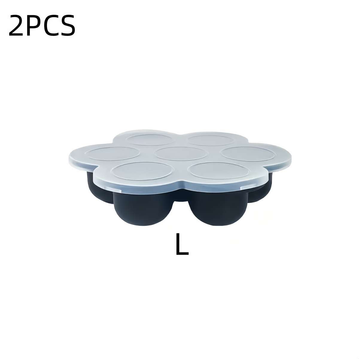 Ice Molds Color 2Pcs Pink Storagel
