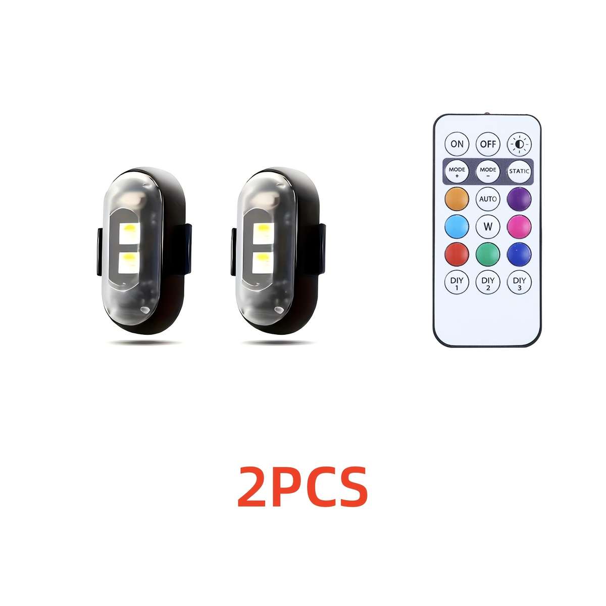 Car Lights Model 2 Lights 1 Remote Control