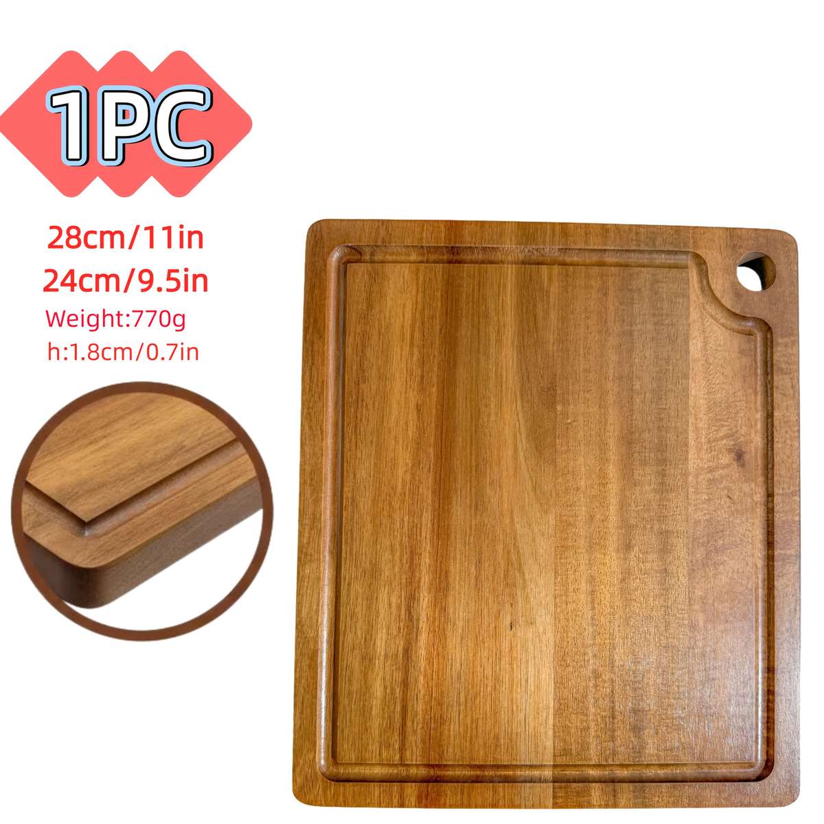 Cutting Board Quantity 2Pc Big And Small Combination