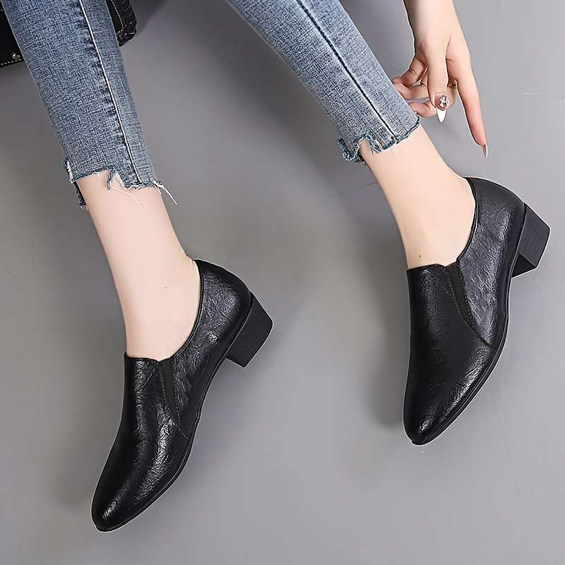 Women S High Heels Color Bright Black Sizeuk 6