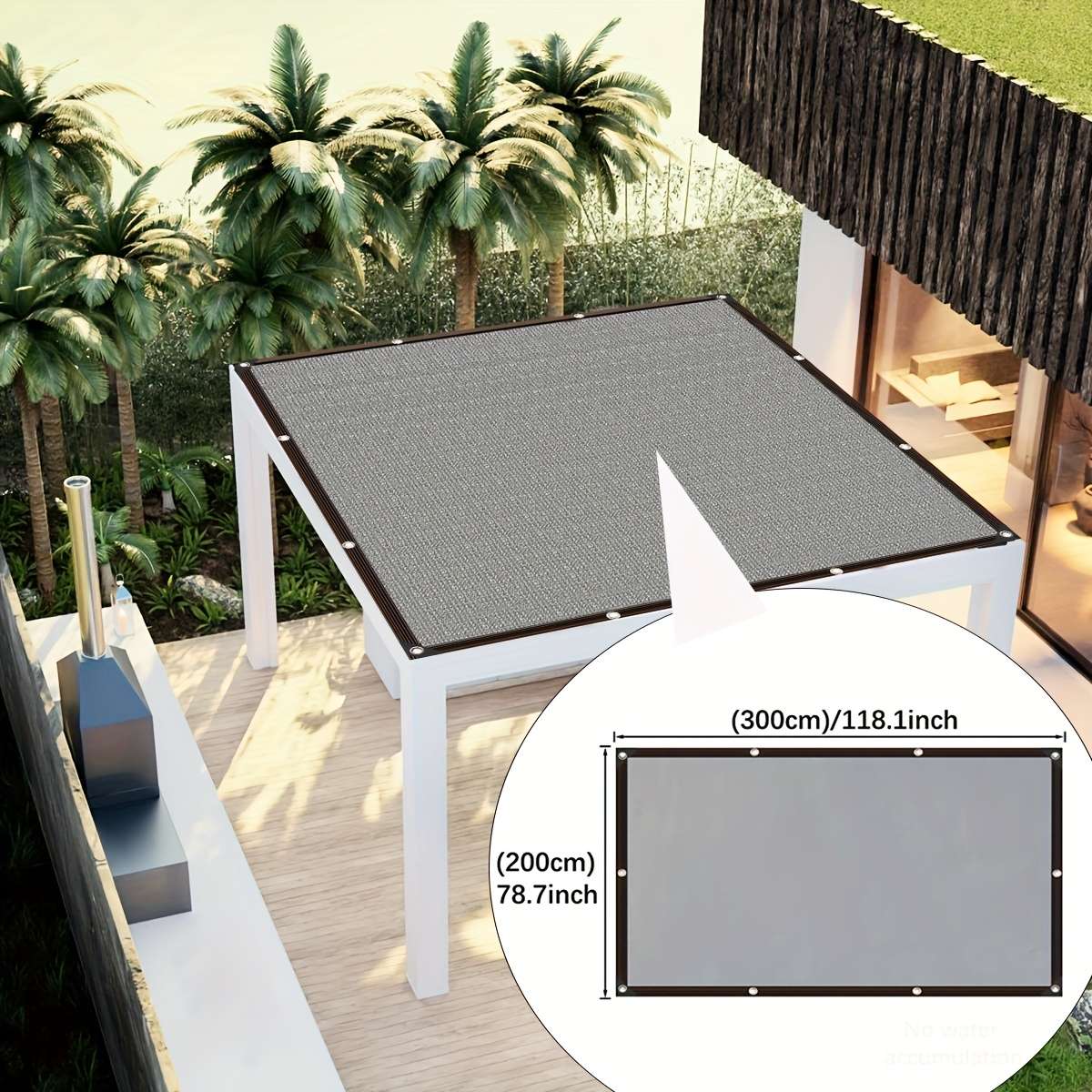 Shade Net Size 200*200Cm78.7*78.7Inch