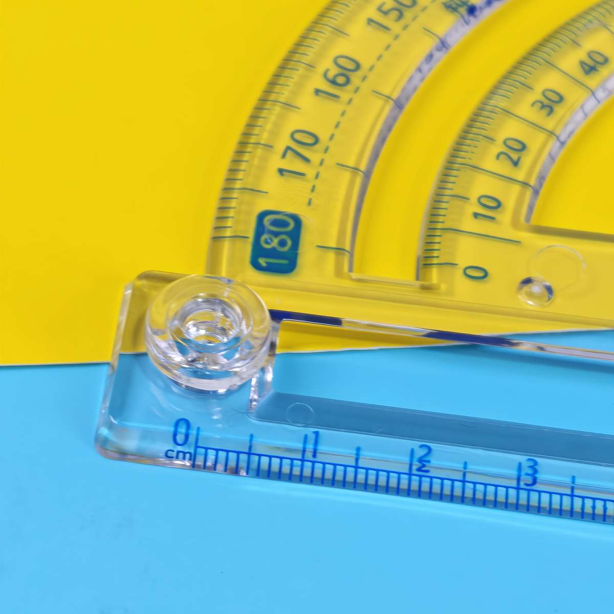 Heavy Duty Ergonomic Classic Elegant Professional Compass Protractor Ruler for