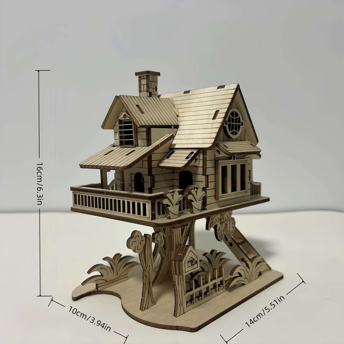 Building Toy Architectural Model Toy Set Items Tree House