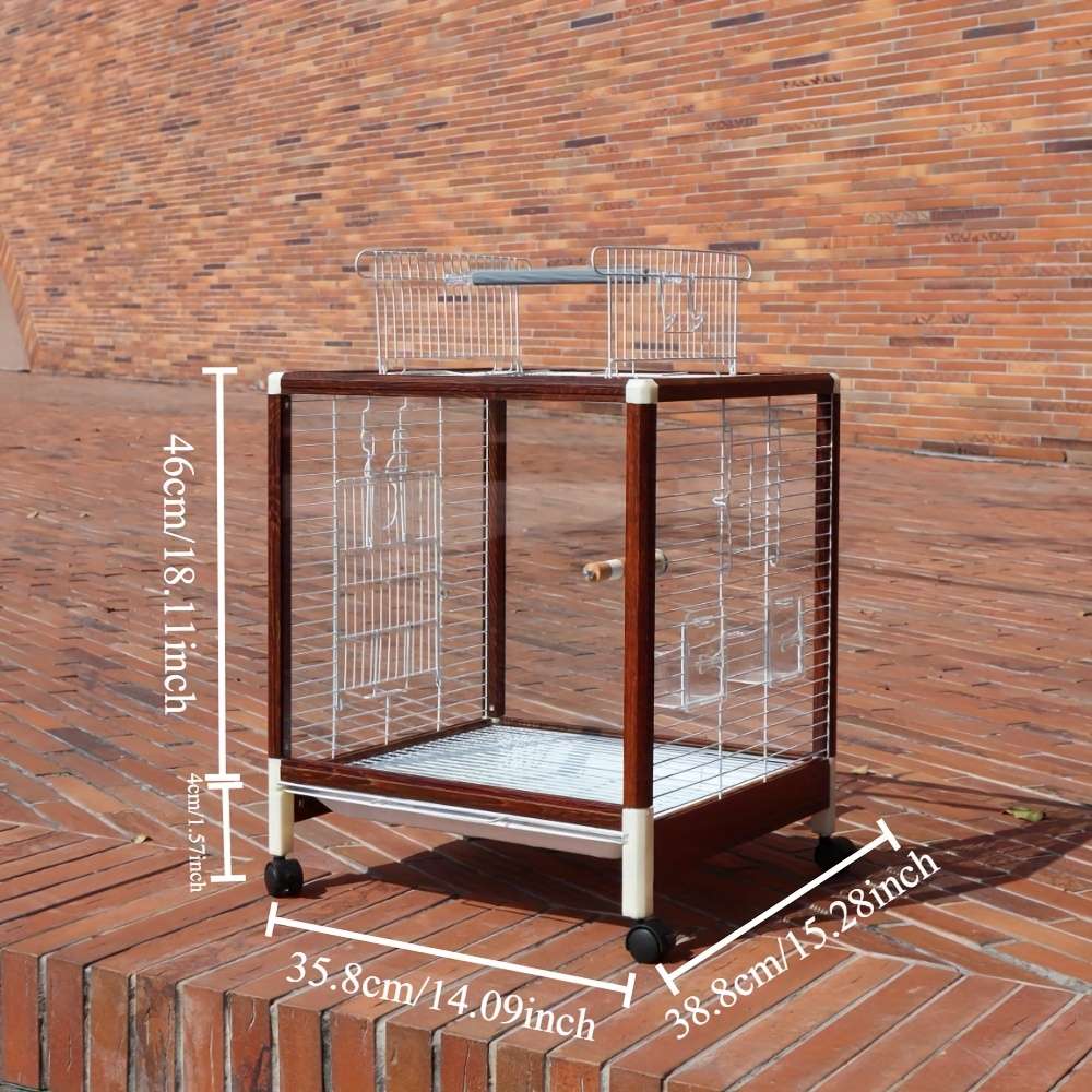 Birdcage Color Aluminum Alloy Match To Wood